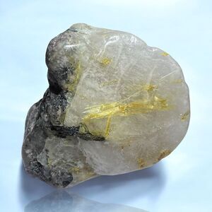 Golden Rutilated‎ Quartz Crystal Freeform (#7)